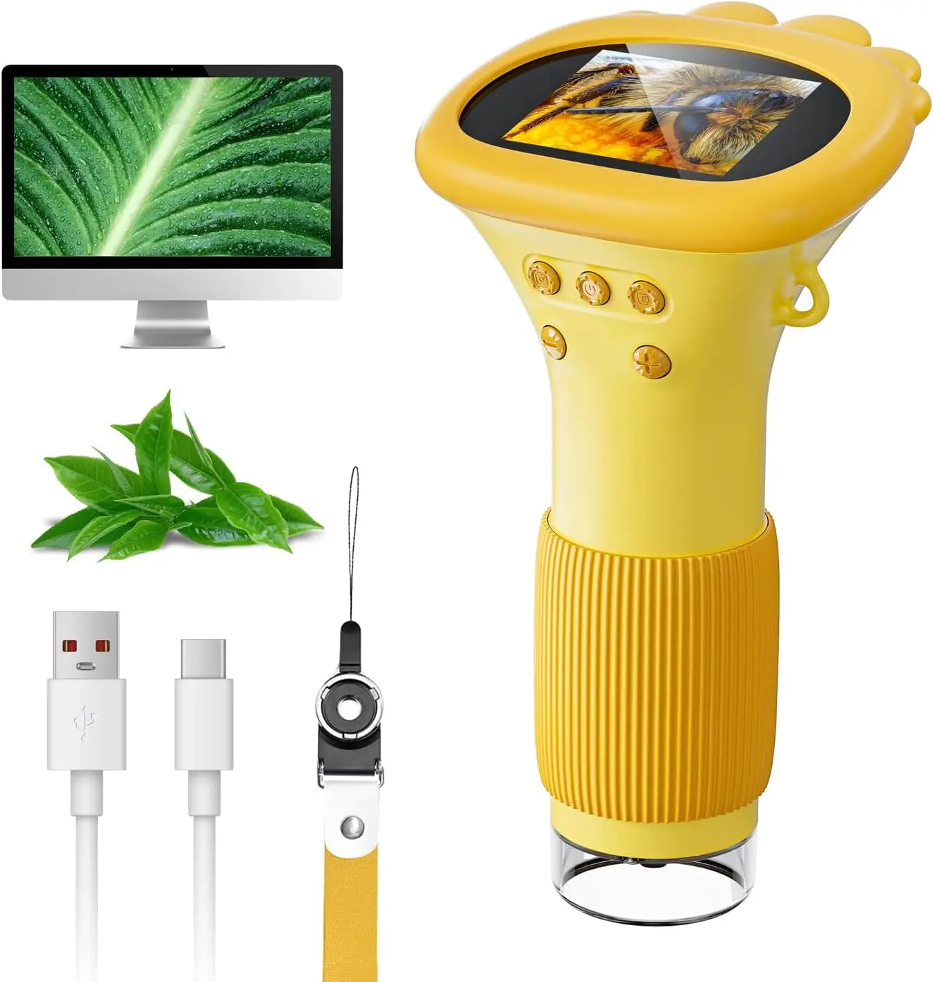 Microscope Portable Rechargeable 1000X